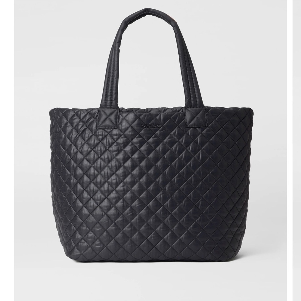MZ Wallace Black Quilted Tote
